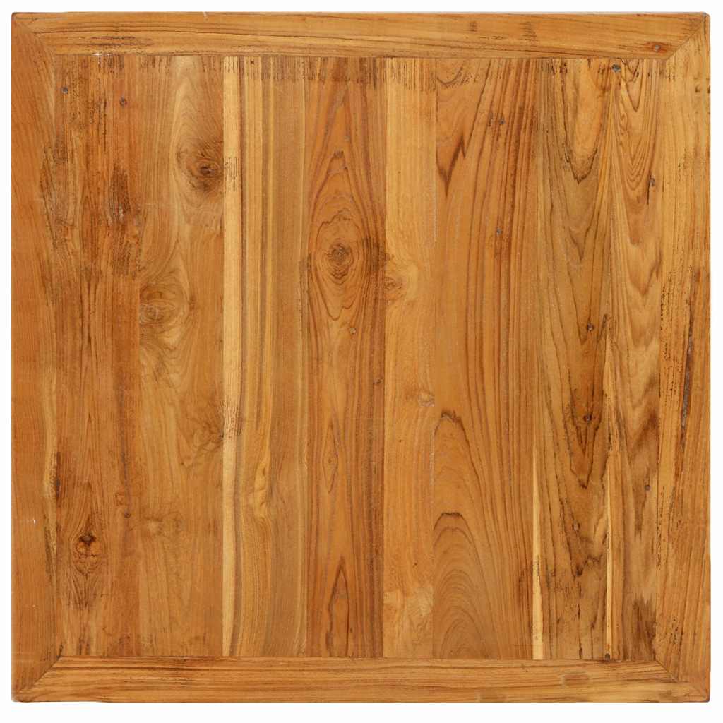 245803 vidaXL Bar Table Solid Reclaimed Teak 60x60x107 cm - Brown