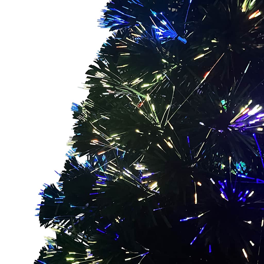 vidaXL Artificial Christmas Tree Fibre Optic 64 cm Green - 64 x 33 cm