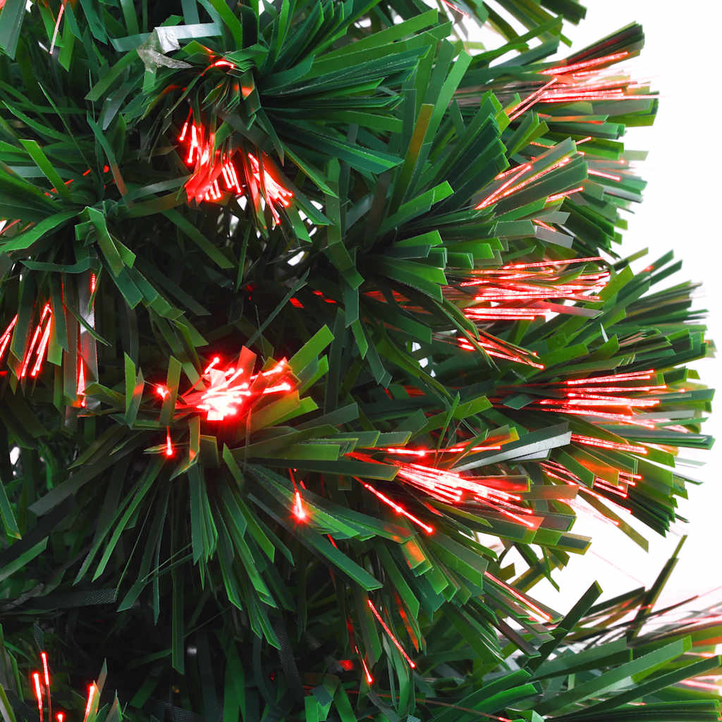vidaXL Artificial Christmas Tree Fibre Optic 64 cm Green - 64 x 33 cm