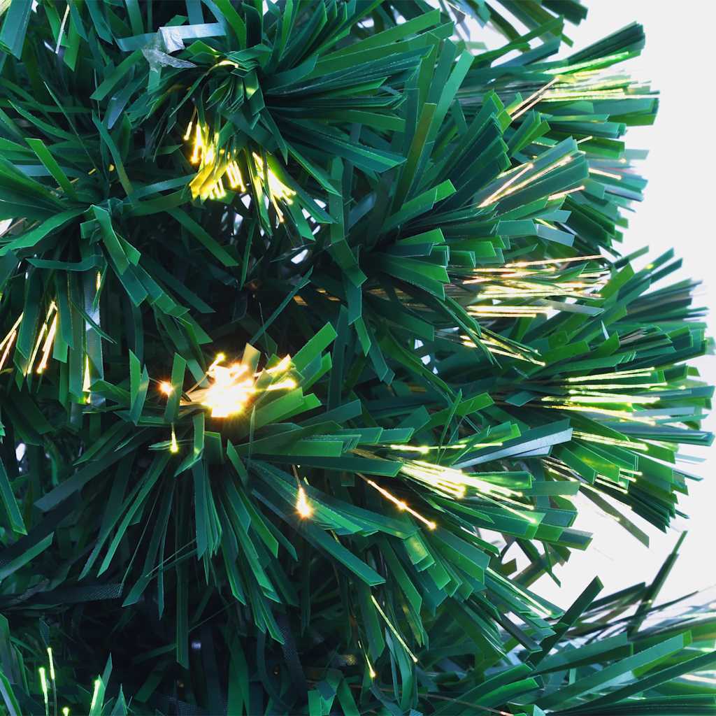 vidaXL Artificial Christmas Tree Fibre Optic 64 cm Green - 64 x 33 cm