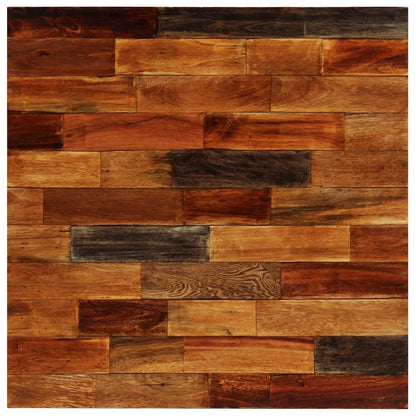 246288 vidaXL Bar Table Solid Reclaimed Wood 70x70x106 cm - Brown