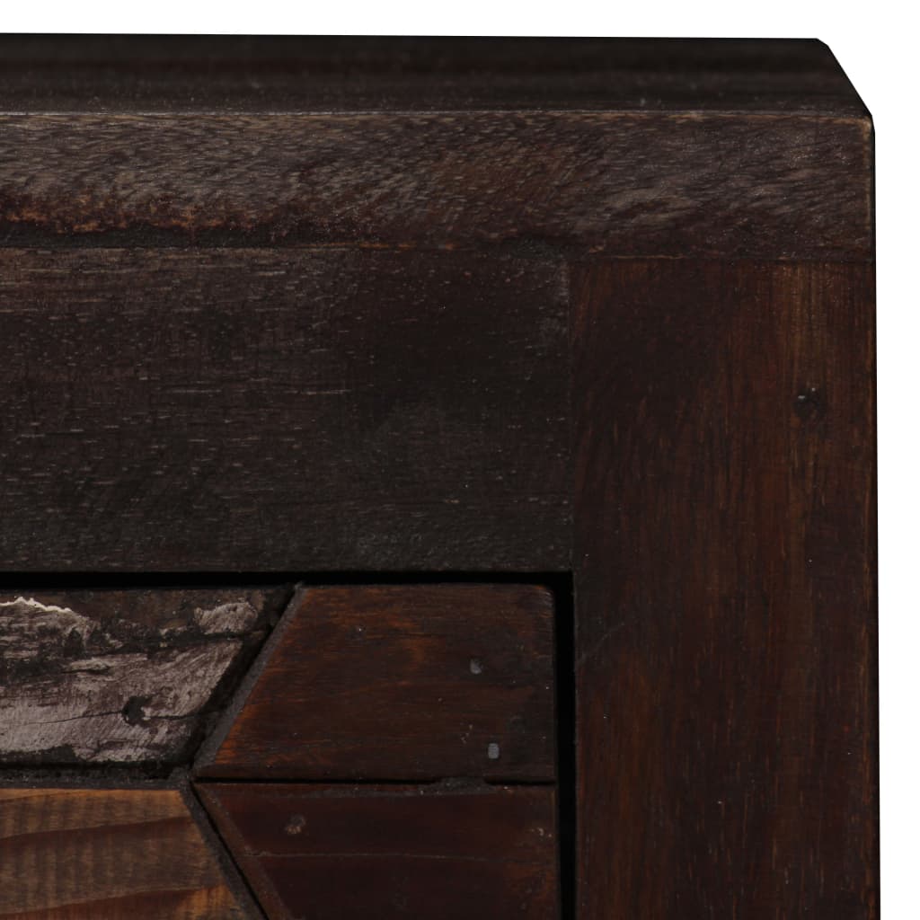 vidaXL Bedside Cabinet Solid Reclaimed Wood 40x30x50 cm - Brown