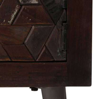 vidaXL Bedside Cabinet Solid Reclaimed Wood 40x30x50 cm - Brown