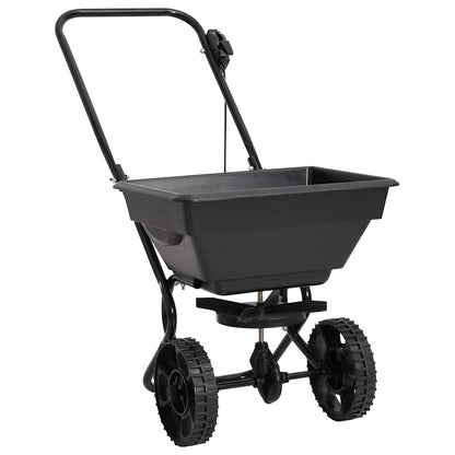 vidaXL Spreader | Black | Steel, PVC | Medium | Height-Adjustable - White
