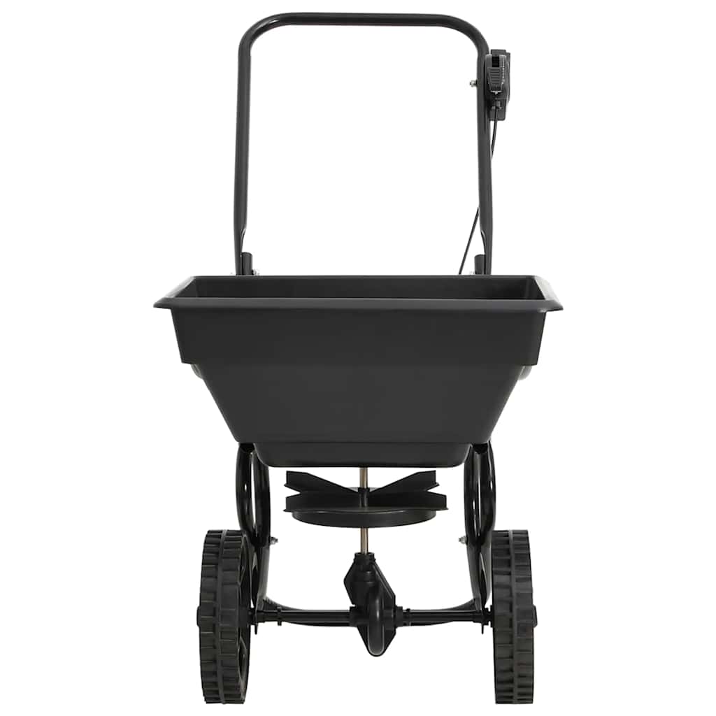 vidaXL Spreader | Black | Steel, PVC | Medium | Height-Adjustable - White