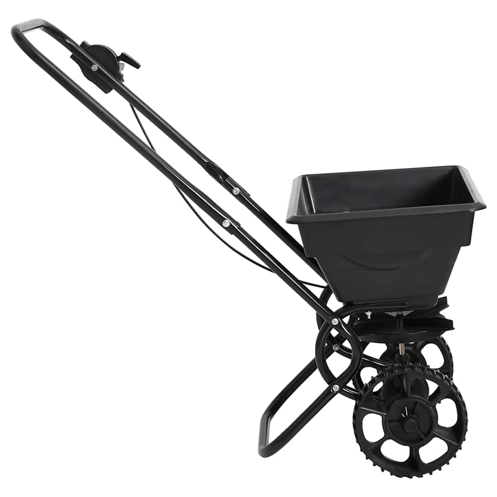 vidaXL Spreader | Black | Steel, PVC | Medium | Height-Adjustable - White