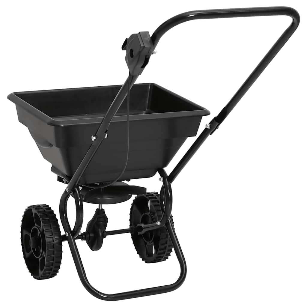 vidaXL Spreader | Black | Steel, PVC | Medium | Height-Adjustable - White