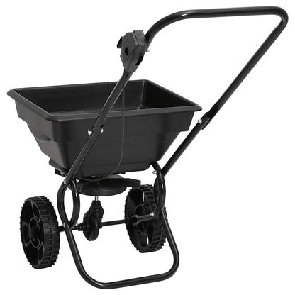 vidaXL Spreader | Black | Steel, PVC | Medium | Height-Adjustable - White