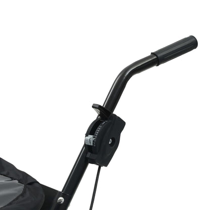 vidaXL Walk Behind Salt Spreader PVC and Steel 106x73x76 cm 45 L - Black