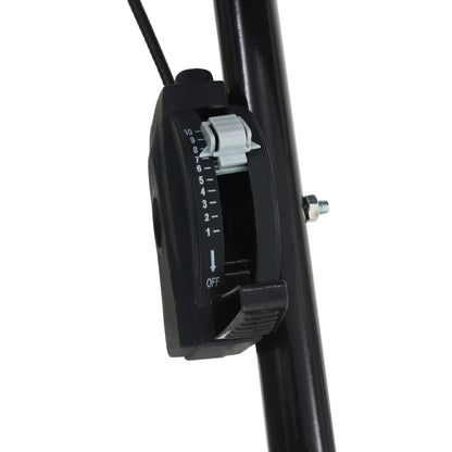 vidaXL Walk Behind Salt Spreader PVC and Steel 106x73x76 cm 45 L - Black