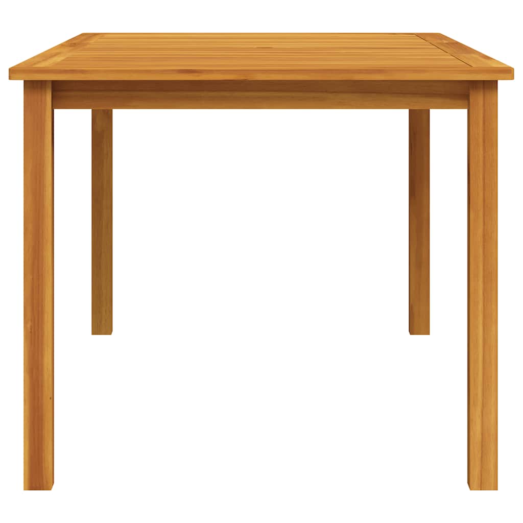 vidaXL Garden Table 150x90x74 cm Solid Acacia Wood - Brown