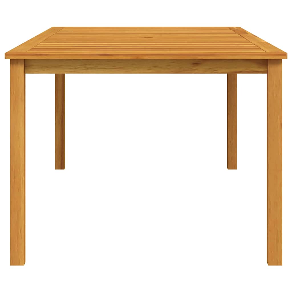 vidaXL Garden Table 200x100x74 cm Solid Acacia Wood - Brown