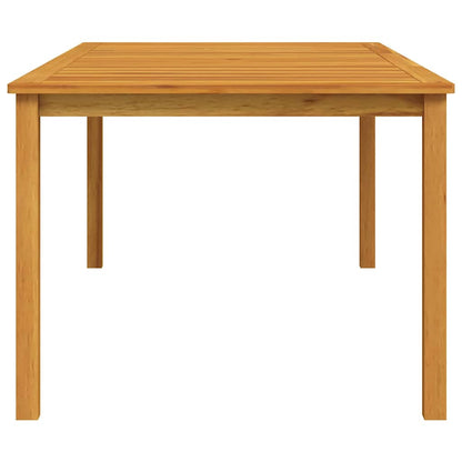 vidaXL Garden Table 200x100x74 cm Solid Acacia Wood - Brown