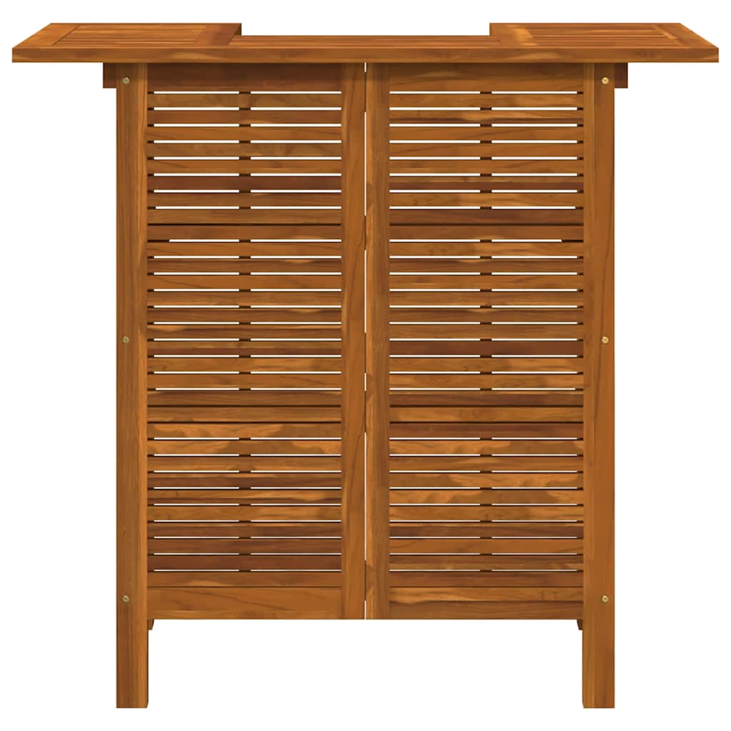 vidaXL Bar Table 110x50x105 cm Solid Acacia Wood - Brown