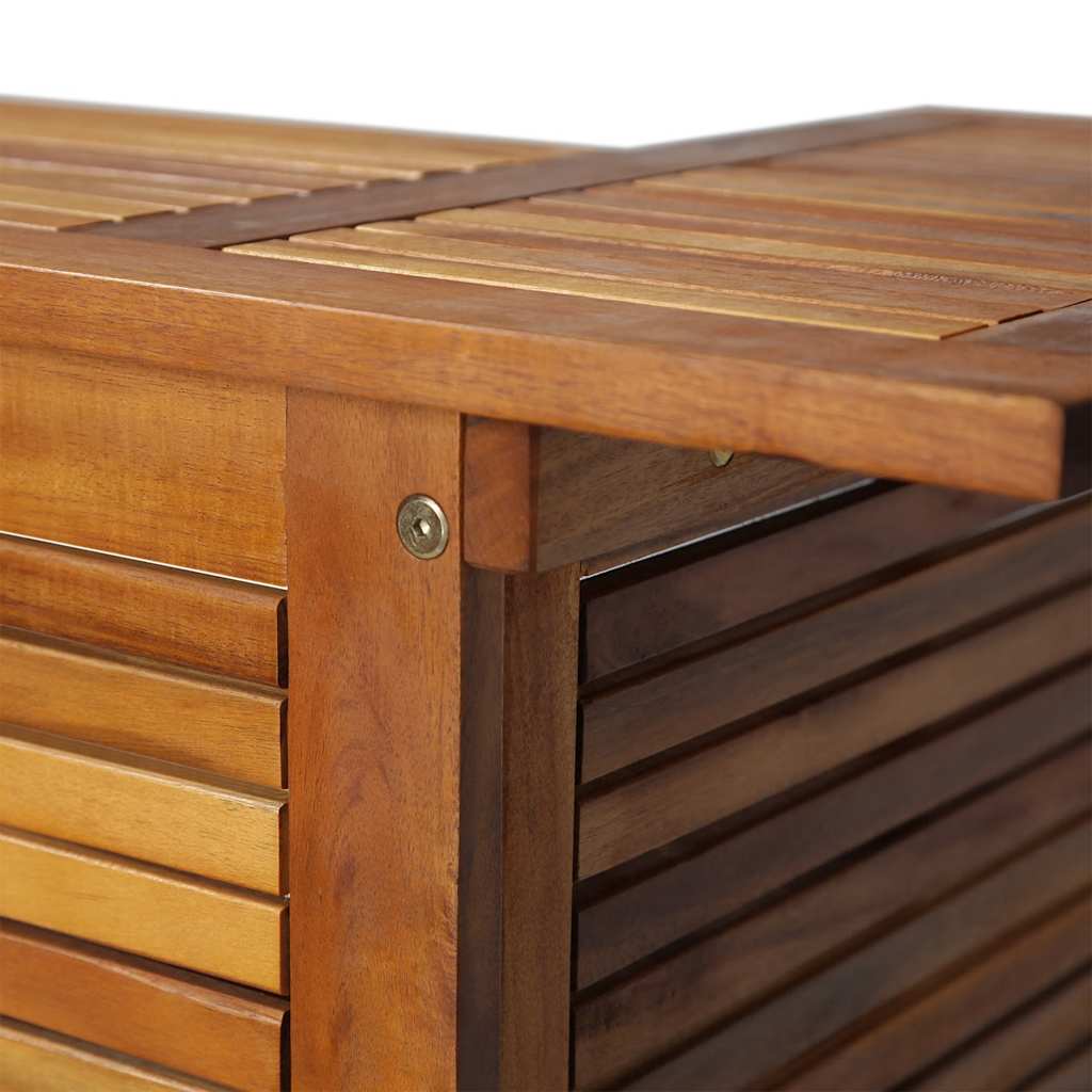vidaXL Bar Table 110x50x105 cm Solid Acacia Wood - Brown