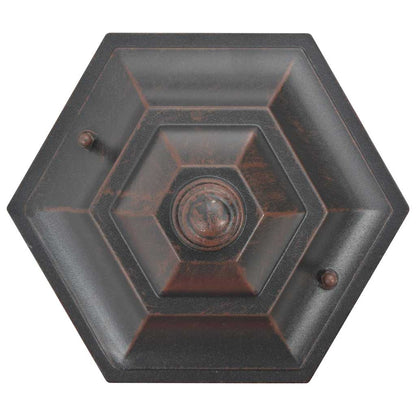 vidaXL Garden Post Lights 6 pcs E27 110 cm Aluminium Bronze - Brown