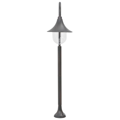 vidaXL Garden Post Light E27 120 cm Aluminium Bronze - Brown