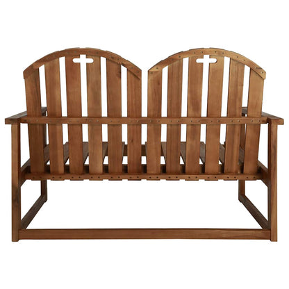 vidaXL Garden Bench 110 cm Solid Acacia Wood - Brown