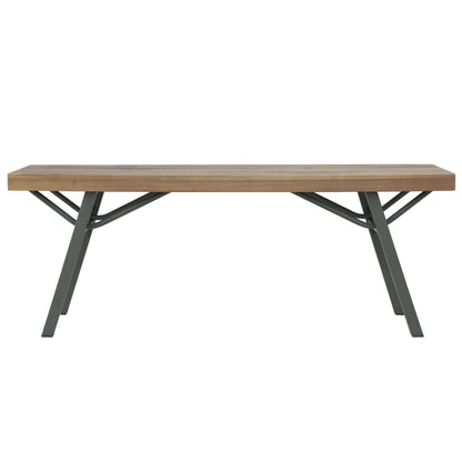 vidaXL Garden Bench 120 cm Solid Acacia Wood - Brown - 31808