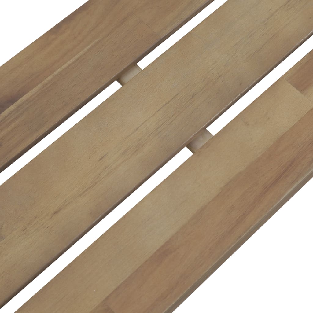 vidaXL Garden Bench 120 cm Solid Acacia Wood - Brown - 31808