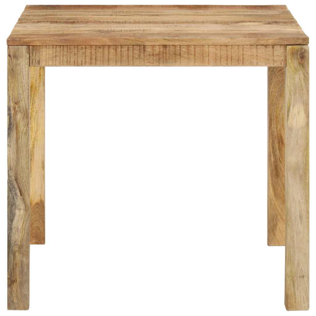 246704 vidaXL Dining Table Solid Mango Wood 82x80x76 cm - Brown