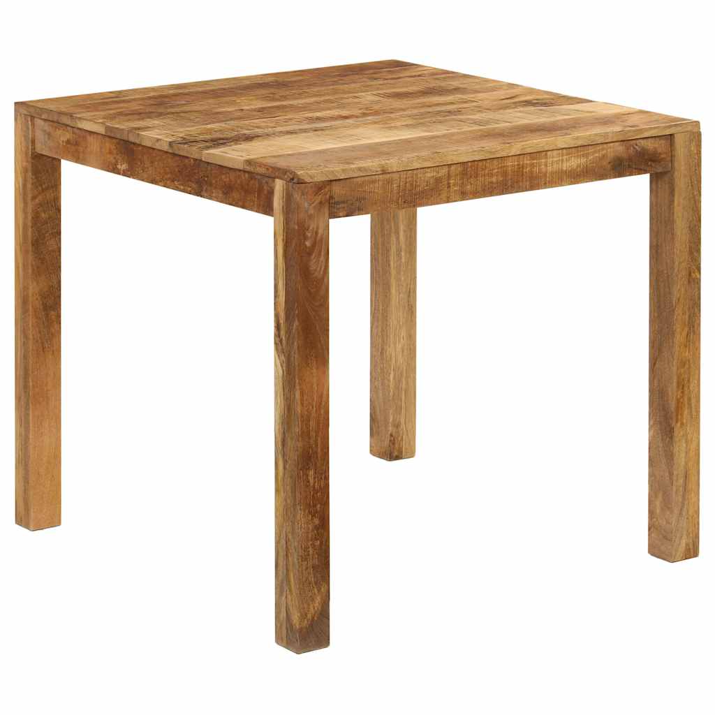 246704 vidaXL Dining Table Solid Mango Wood 82x80x76 cm - Brown
