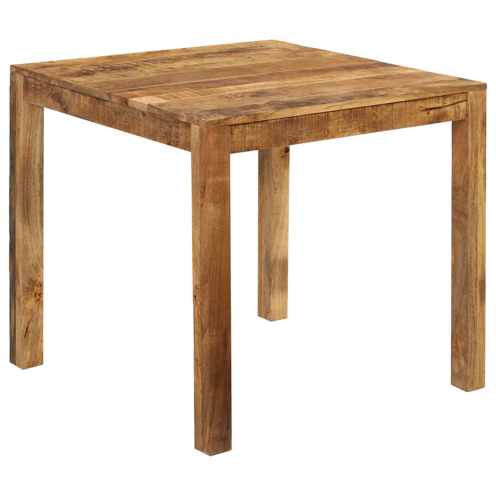 246704 vidaXL Dining Table Solid Mango Wood 82x80x76 cm - Brown