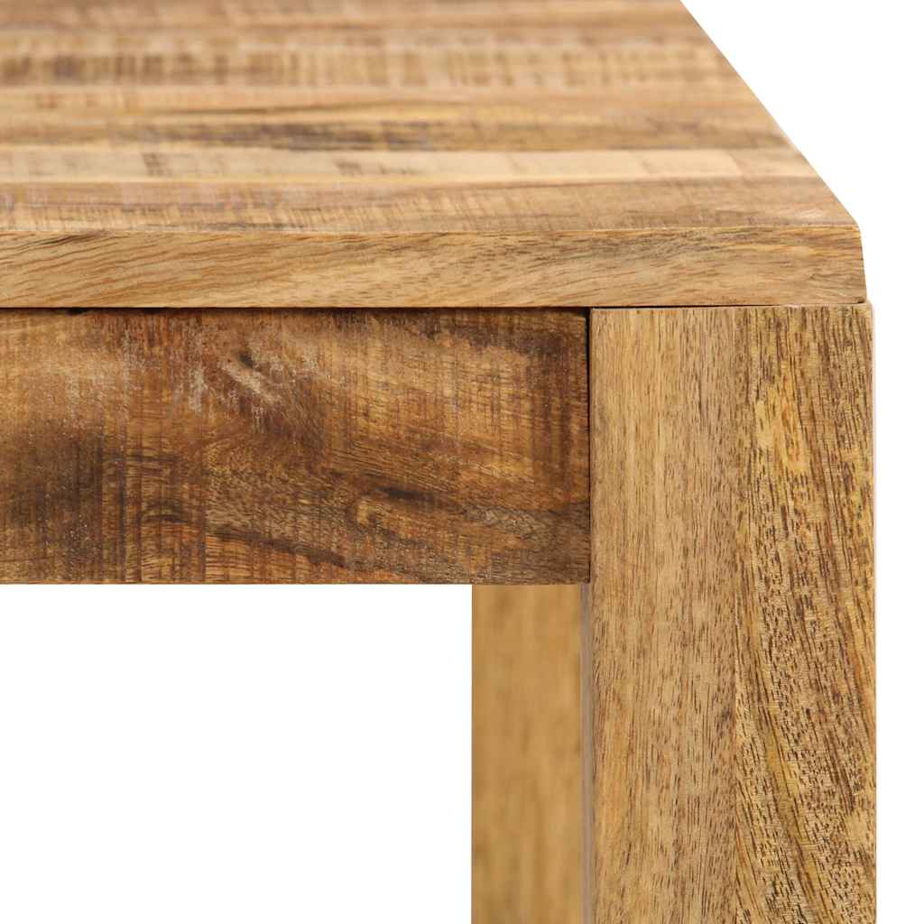 246704 vidaXL Dining Table Solid Mango Wood 82x80x76 cm - Brown