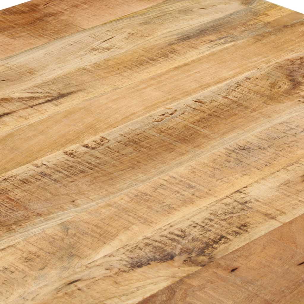 246704 vidaXL Dining Table Solid Mango Wood 82x80x76 cm - Brown