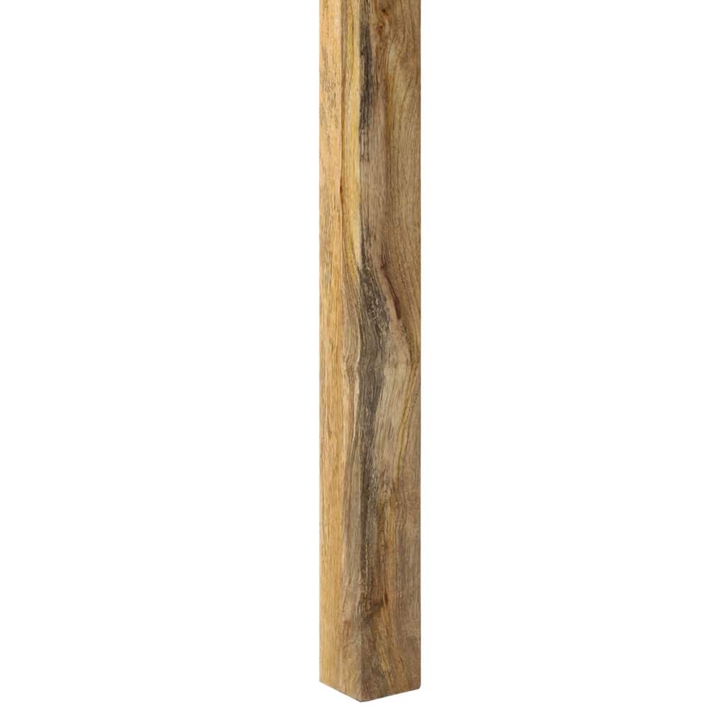 246704 vidaXL Dining Table Solid Mango Wood 82x80x76 cm - Brown