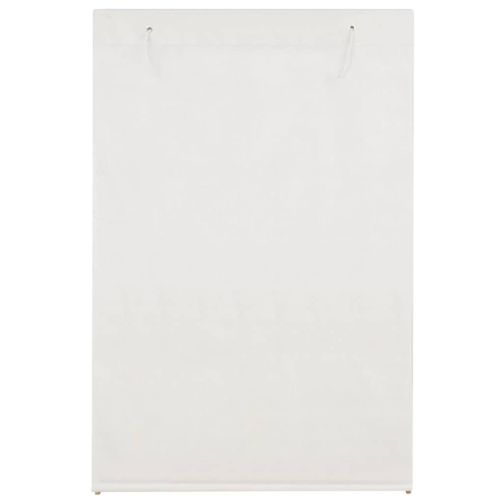 247108 vidaXL 3-Tier Clothes Wardrobe 110x40x170 cm - White