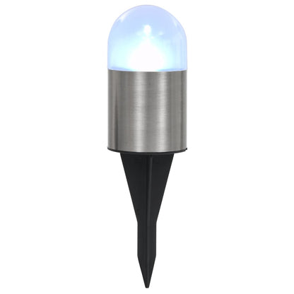 vidaXL Solar Ground Lights 12 pcs LED Lights White