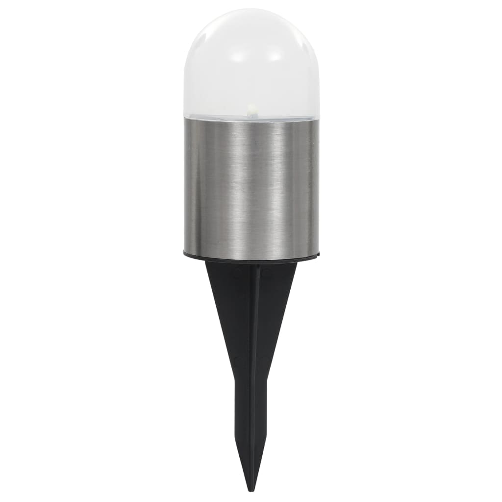vidaXL Solar Ground Lights 12 pcs LED Lights White