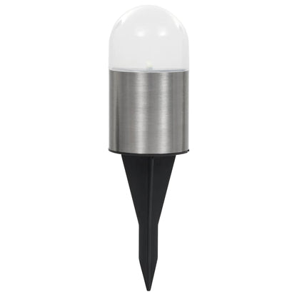 vidaXL Solar Ground Lights 12 pcs LED Lights White