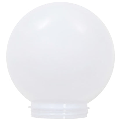 vidaXL Outdoor Solar Lamps 4 pcs LED Spherical 15 cm RGB - White