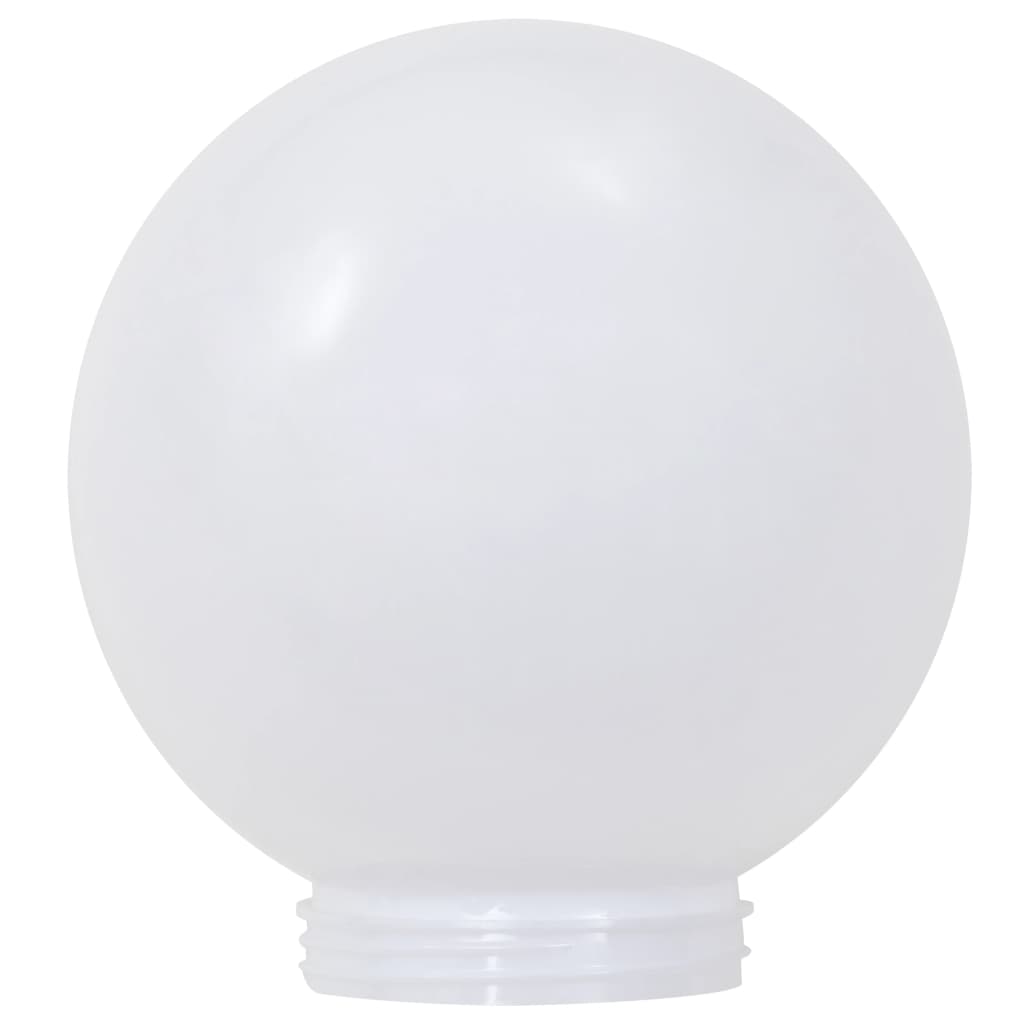 vidaXL Outdoor Solar Lamps 3 pcs LED Spherical 20 cm RGB - White