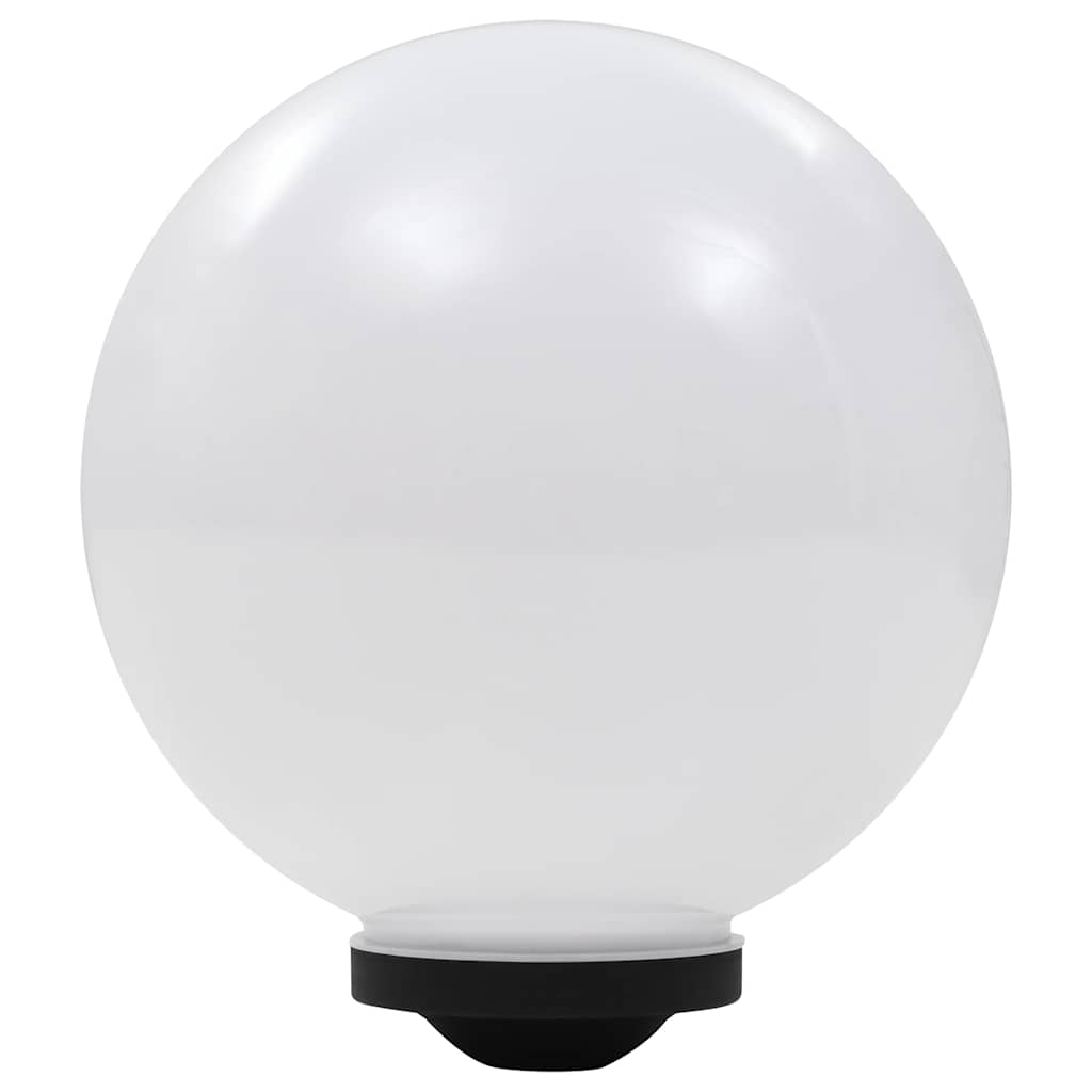 vidaXL Outdoor Solar Lamps 2 pcs LED Spherical 30 cm RGB - White