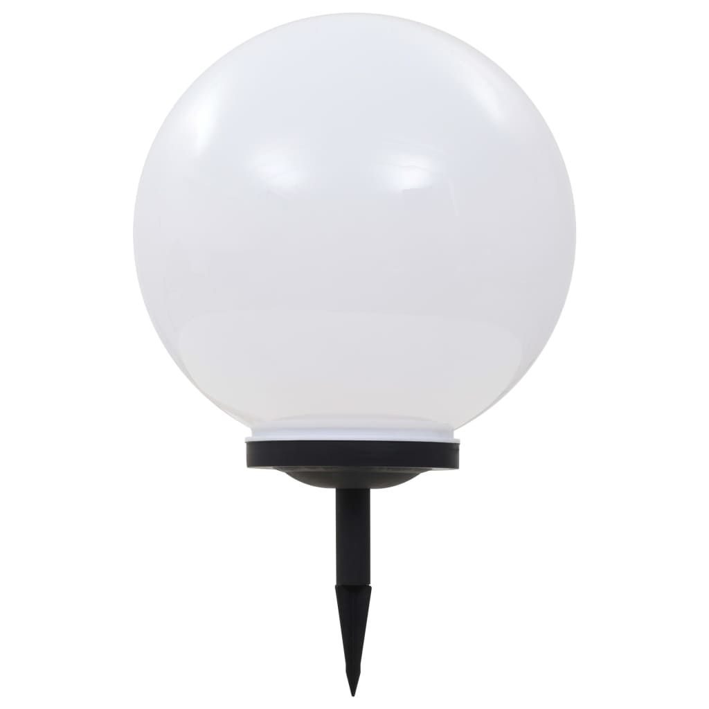 vidaXL Outdoor Solar Lamp LED Spherical 40 cm RGB - White