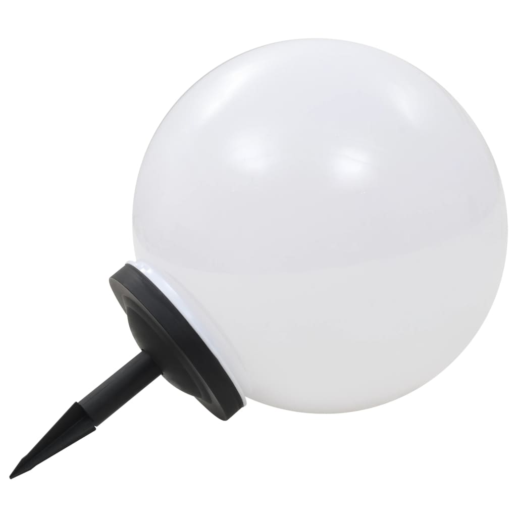 vidaXL Outdoor Solar Lamp LED Spherical 40 cm RGB - White