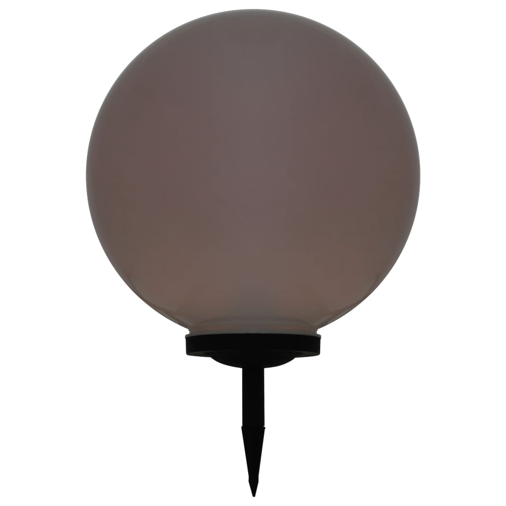vidaXL Outdoor Solar Lamp LED Spherical 50 cm RGB - White