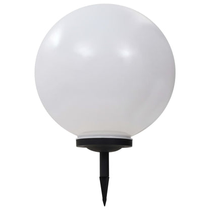 vidaXL Outdoor Solar Lamp LED Spherical 50 cm RGB - White