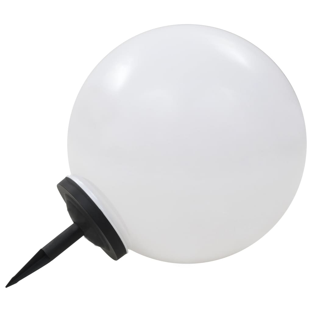 vidaXL Outdoor Solar Lamp LED Spherical 50 cm RGB - White