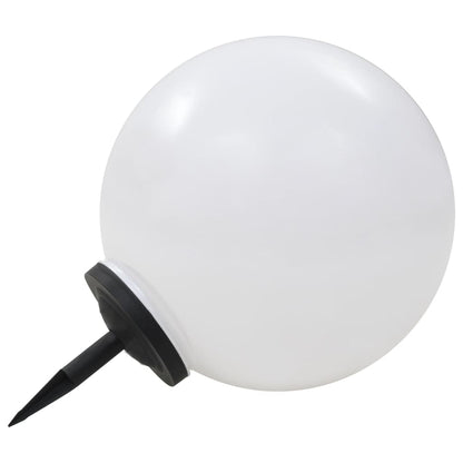 vidaXL Outdoor Solar Lamp LED Spherical 50 cm RGB - White