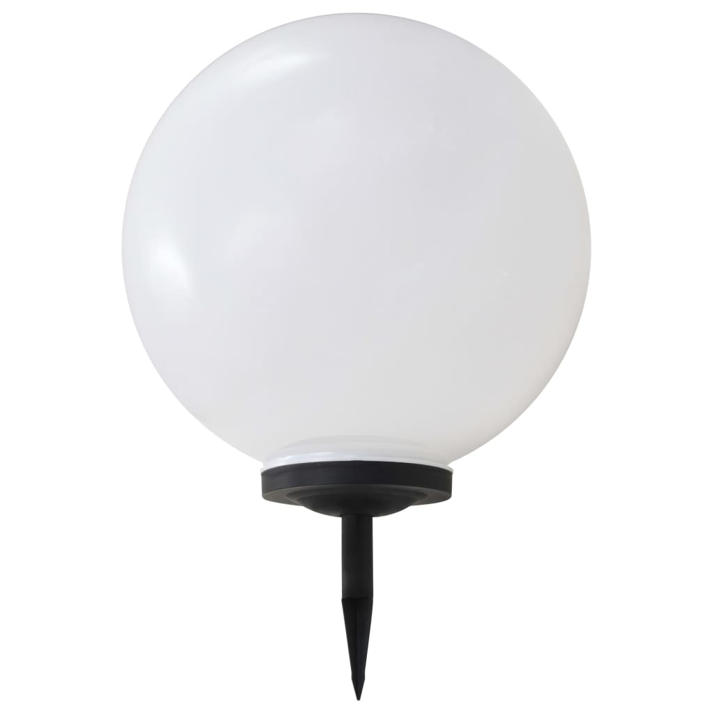 vidaXL Outdoor Solar Lamp LED Spherical 50 cm RGB - White