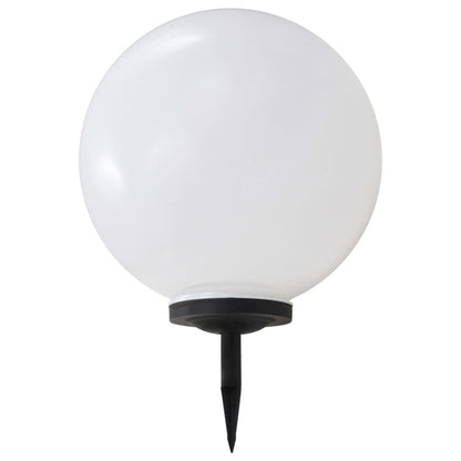 vidaXL Outdoor Solar Lamp LED Spherical 50 cm RGB - White