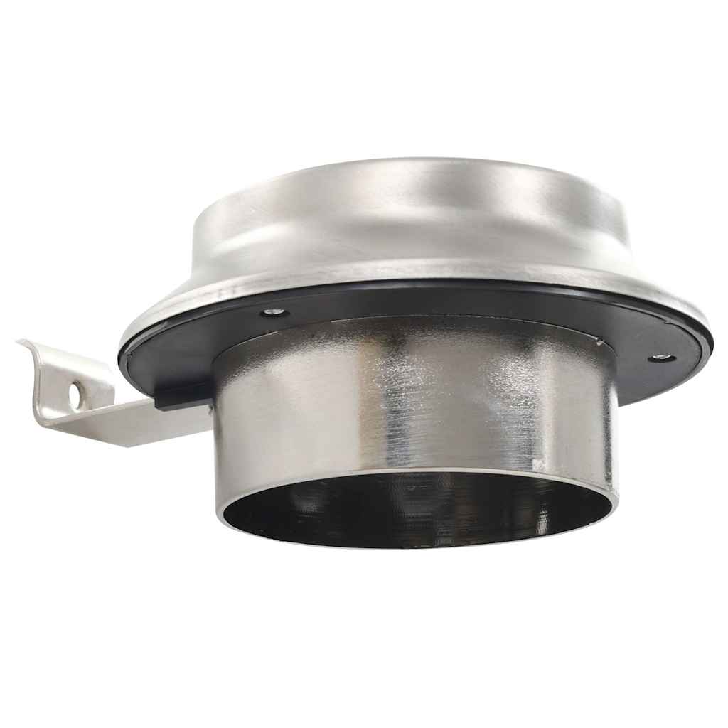 vidaXL Outdoor Solar Lamps 6 pcs LED Round 12 cm White - Silver