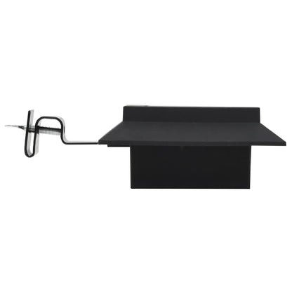 vidaXL Outdoor Solar Lamps 6 pcs LED Square 12 cm Black