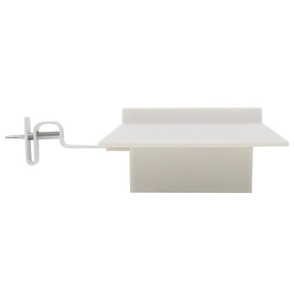 vidaXL Outdoor Solar Lamps 6 pcs LED Square 12 cm White