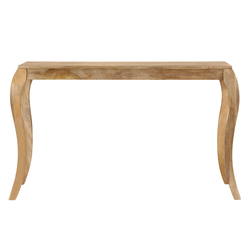 247113 vidaXL Dining Table 118x60x76 cm Solid Mango Wood - Brown