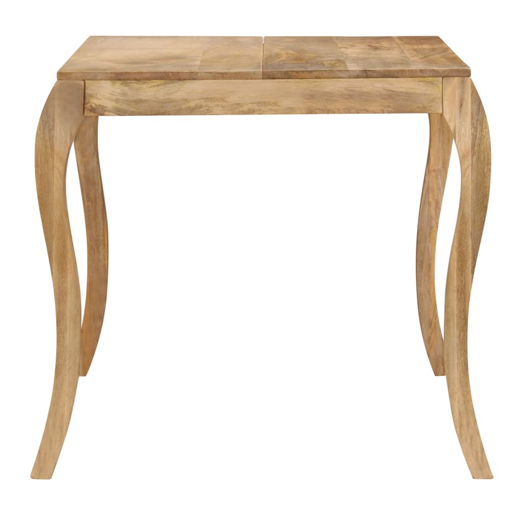 247114 vidaXL Dining Table 135x75x76 cm Solid Mango Wood - Brown